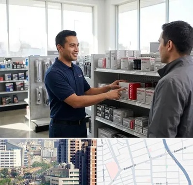 لوازم یدکی نیسان در خیابان بهشتی