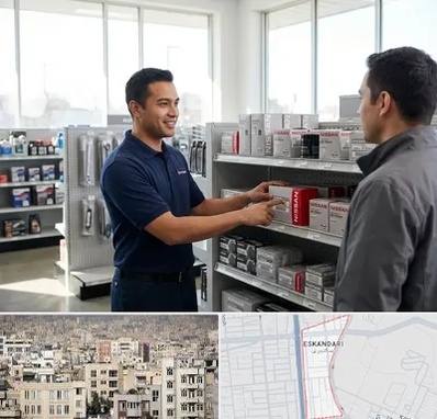 لوازم یدکی نیسان در اسکندری 