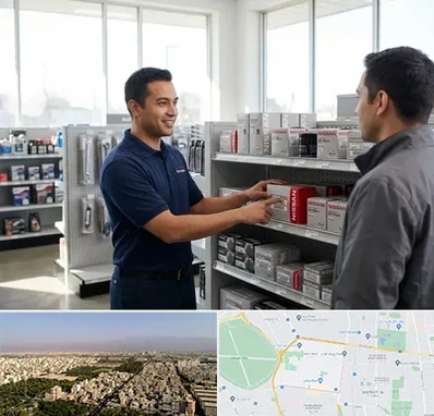 لوازم یدکی نیسان در نازی آباد 