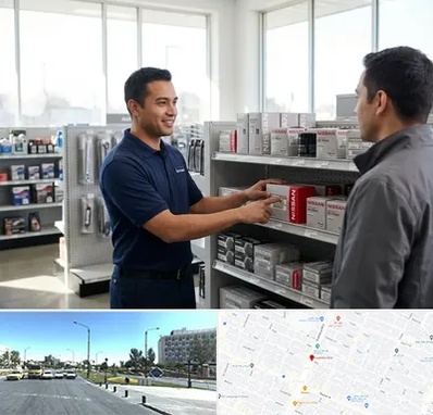 لوازم یدکی نیسان در بلوار کلاهدوز مشهد