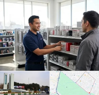 لوازم یدکی نیسان در بلوار فلسیطین مشهد