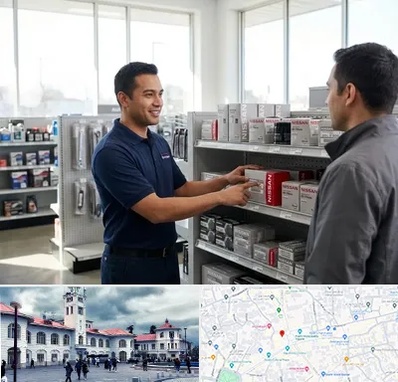 لوازم یدکی نیسان در میدان شهرداری رشت 