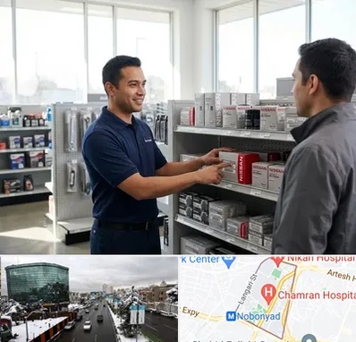 لوازم یدکی نیسان در اقدسیه