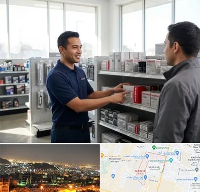 لوازم یدکی نیسان در مارلیک کرج