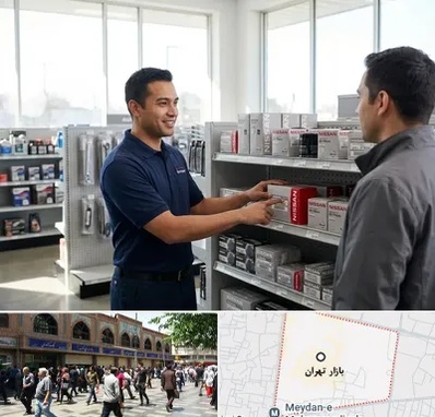 لوازم یدکی نیسان در بازار تهران