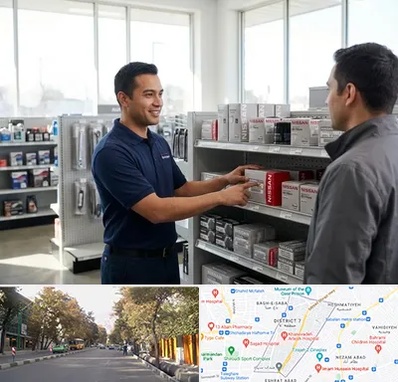 لوازم یدکی نیسان در شریعتی 
