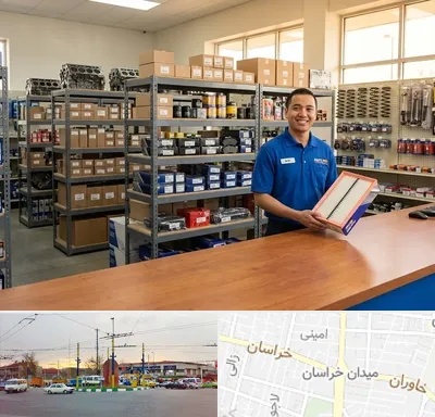 لوازم یدکی دایون در میدان خراسان
