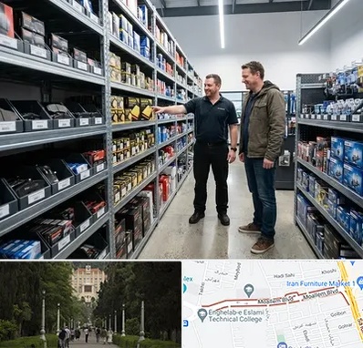 لوازم یدکی ایران خودرو در بلوار معلم رشت