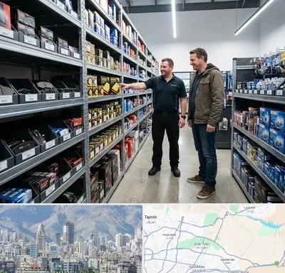 لوازم یدکی ایران خودرو در شمال شرق تهران