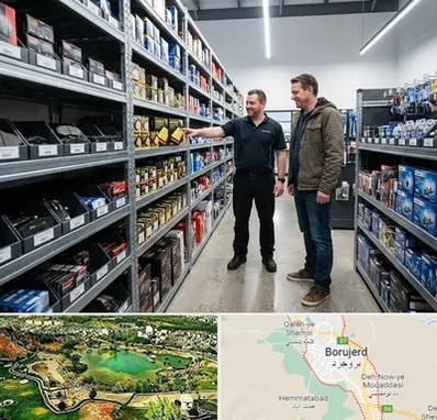 لوازم یدکی ایران خودرو در بروجرد
