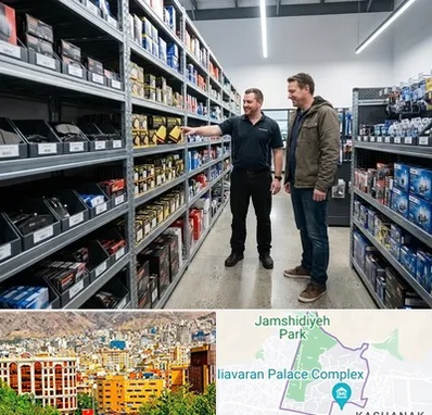 لوازم یدکی ایران خودرو در نیاوران 