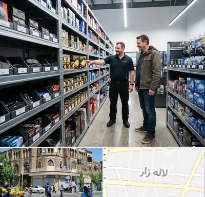 لوازم یدکی ایران خودرو در لاله زار