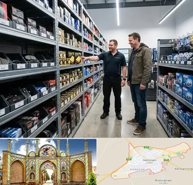لوازم یدکی ایران خودرو در سمنان