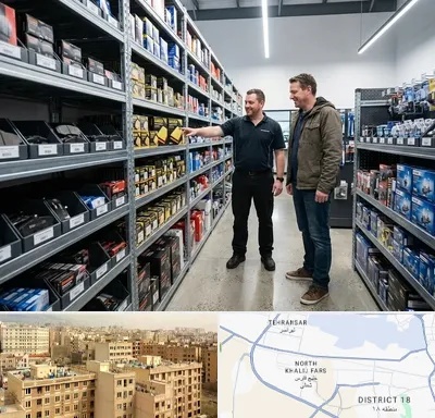 لوازم یدکی ایران خودرو در جنوب غرب تهران