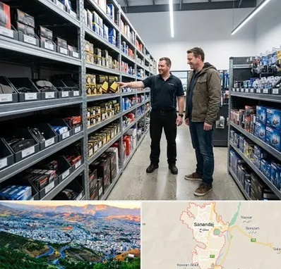 لوازم یدکی ایران خودرو در سنندج