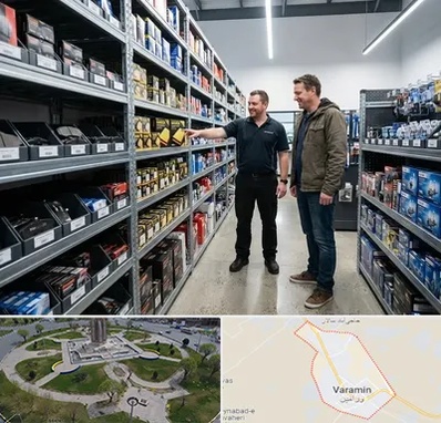 لوازم یدکی ایران خودرو در ورامین