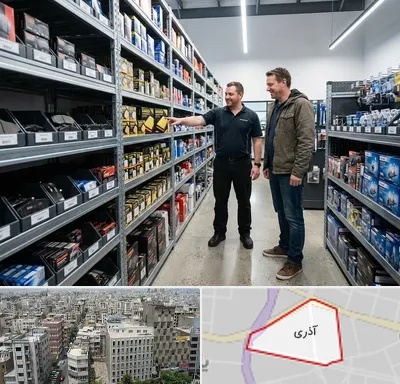 لوازم یدکی ایران خودرو در آذری