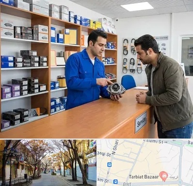 لوازم یدکی سایپا در تربیت تبریز 