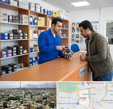 لوازم یدکی سایپا در گیشا 