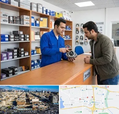 لوازم یدکی سایپا در شهرک راه آهن 