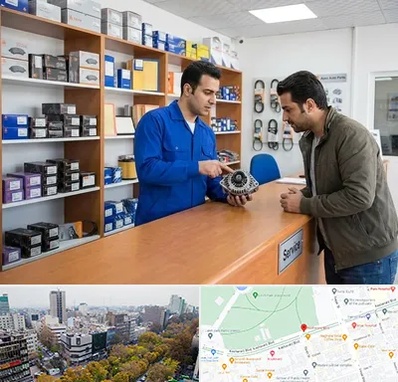 لوازم یدکی سایپا در بلوار کشاورز