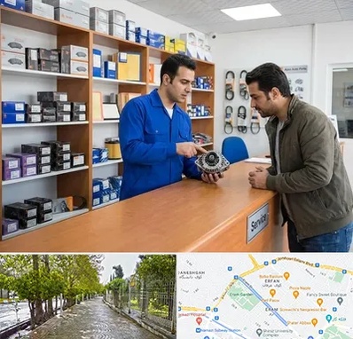 لوازم یدکی سایپا در خیابان ارم شیراز