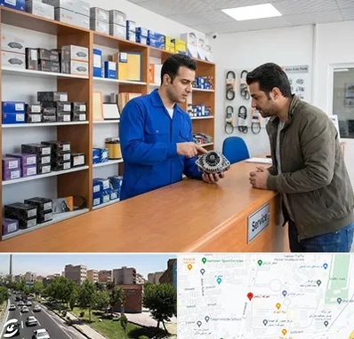 لوازم یدکی سایپا در شهرک آزمایش 