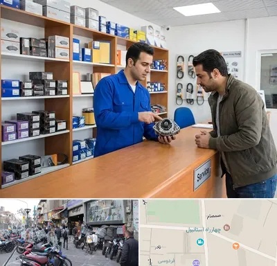 لوازم یدکی سایپا در چهارراه استانبول