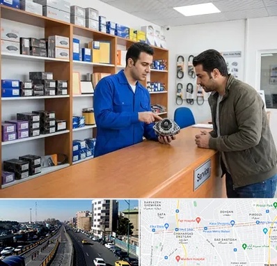لوازم یدکی سایپا در پیروزی 