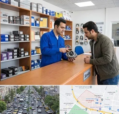 لوازم یدکی سایپا در گلشهر کرج