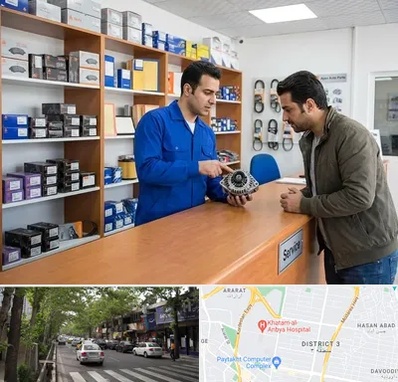 لوازم یدکی سایپا در ظفر 