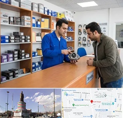 لوازم یدکی سایپا در کارگر جنوبی 