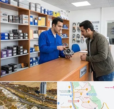 لوازم یدکی سایپا در خیابان نیایش شیراز 