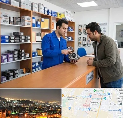 لوازم یدکی سایپا در مارلیک کرج 