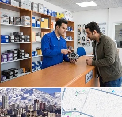 لوازم یدکی سایپا در ازگل