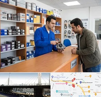 لوازم یدکی سایپا در پارک وی