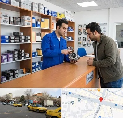 لوازم یدکی سایپا در شهناز تبریز