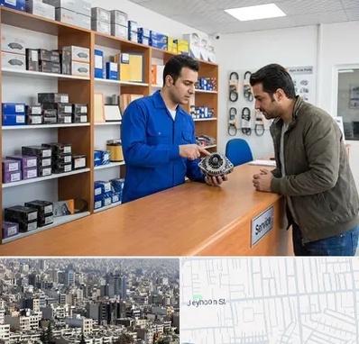 لوازم یدکی سایپا در جیحون 