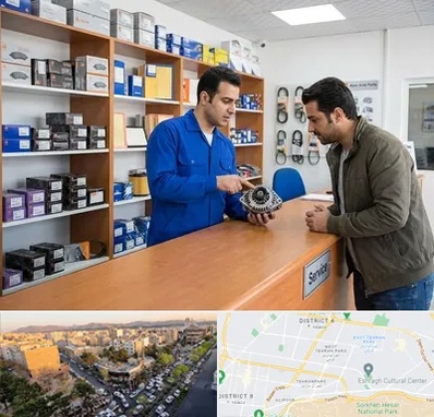 لوازم یدکی سایپا در تهرانپارس