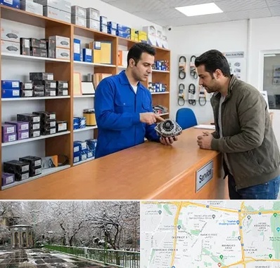 لوازم یدکی سایپا در باغ فیض