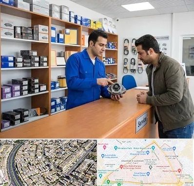 لوازم یدکی سایپا در شهرک غرب مشهد 