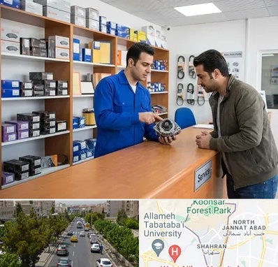 لوازم یدکی سایپا در شهران