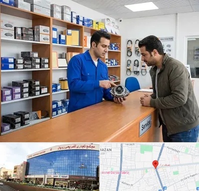لوازم یدکی سایپا در نصف راه تبریز 
