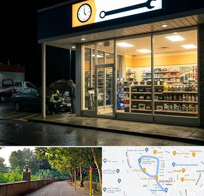 لوازم یدکی شبانه روزی در بلوار گیلان رشت 