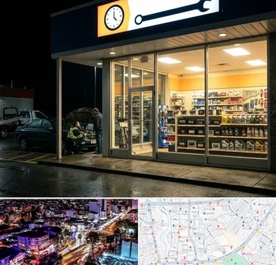 لوازم یدکی شبانه روزی در منظریه رشت 