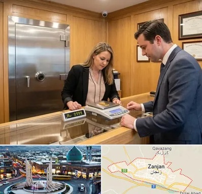 طلا آبشده در زنجان