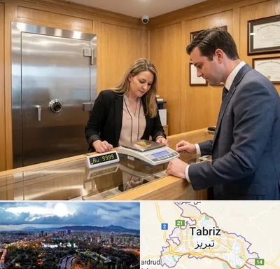 طلا آبشده در تبریز