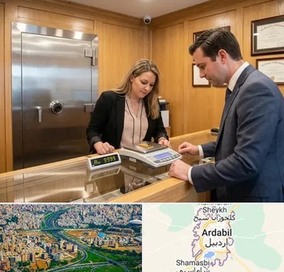 طلا آبشده در اردبیل