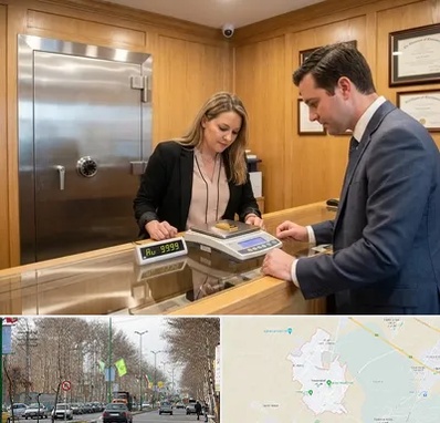 طلا آبشده در نظرآباد کرج