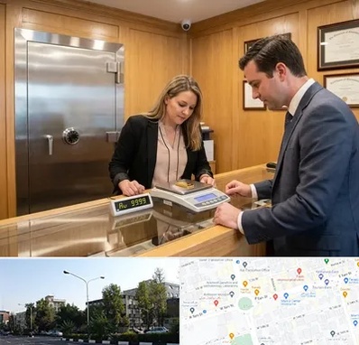 طلا آبشده در میدان کاج 